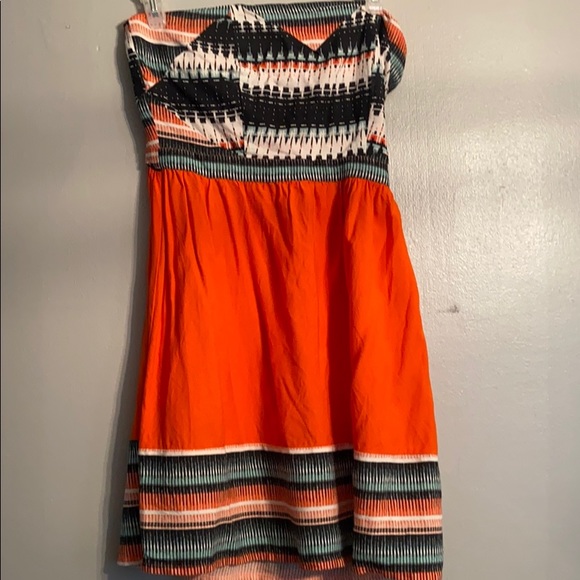 Silence + noise bohemian Aztec mini dress - Picture 2 of 4